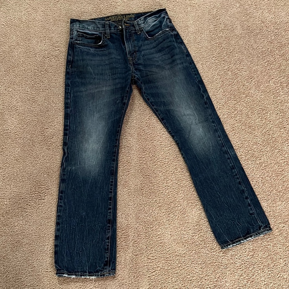 Washed colored American Eagle jeans. 31x30 Excellent Condition Smoke Free
